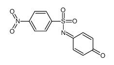 4-nitro-N-(4-oxocyclohexa-2,5-dien-1-ylidene)benzenesulfonamide结构式