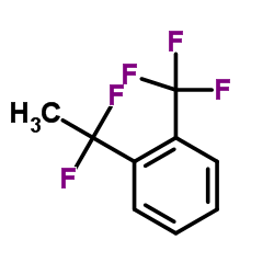 1-(1,1-Difluoroethyl)-2-(trifluoromethyl)benzene Structure