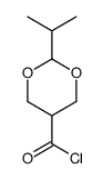 1,3-Dioxane-5-carbonylchloride,2-(1-methylethyl)-(9CI)结构式