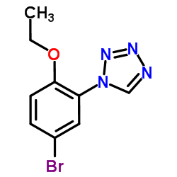 1-(5-Bromo-2-ethoxyphenyl)-1H-tetrazole Structure