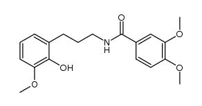 N-(3-(2-hydroxy-3-methoxyphenyl)propyl)-3,4-dimethoxybenzamide Structure