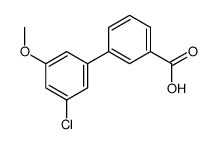 3-Chloro-5-methoxybiphenyl-3-carboxylic acid结构式