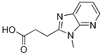 3-{3-Methyl-3H-iMidazo[4,5-b]pyridin-2-yl}propanoic acid Structure