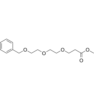 Benzyl-PEG3-methyl ester structure