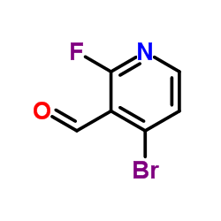 4-Bromo-2-fluoronicotinaldehyde structure