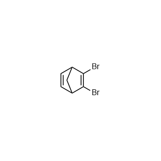 2,3-Dibromonorbornadiene structure