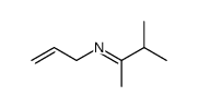 (E)-N-allyl-3-methylbutan-2-imine Structure