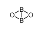 2,4-dioxa-1,3-diborabicyclo[1.1.0]butane Structure