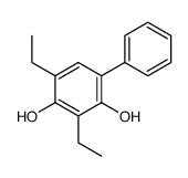 [1,1-Biphenyl]-2,4-diol,3,5-diethyl-(9CI)结构式