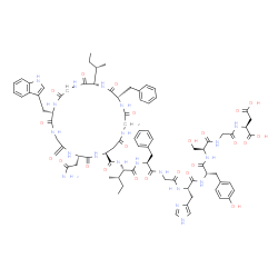 des-phenylalanine-anantin structure