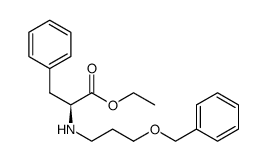 ethyl (3-(benzyloxy)propyl)-L-phenylalaninate Structure