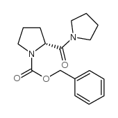 (R)-Benzyl 2-(pyrrolidine-1-carbonyl)pyrrolidine-1-carboxylate structure