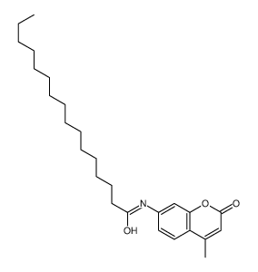 N-(4-Methyl coumarin)palMitamide结构式