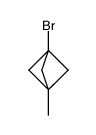 Bicyclo[1.1.1]pentane, 1-bromo-3-methyl- (9CI) structure