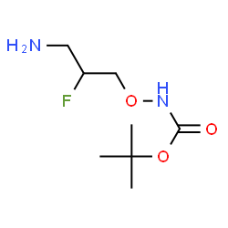 Carbamic acid, (3-amino-2-fluoropropoxy)-, 1,1-dimethylethyl ester (9CI)结构式