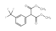 dimethyl-(3-(trifluoromethyl)-phenyl)-malonate Structure
