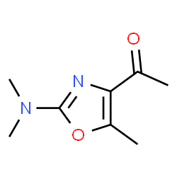 Ethanone, 1-[2-(dimethylamino)-5-methyl-4-oxazolyl]- (9CI)结构式