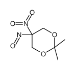 2,2-dimethyl-5-nitro-5-nitroso-1,3-dioxane结构式