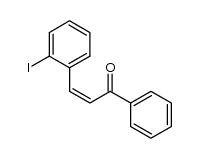 (Z)-3-(2-iodophenyl)-1-phenylprop-2-en-1-one结构式