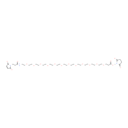 Maleimide-PEG12-succinimidyl ester structure