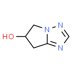 5H-Pyrrolo[1,2-b][1,2,4]triazol-6-ol,6,7-dihydro-(9CI)结构式