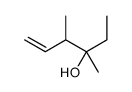 3,4-Dimethyl-5-hexen-3-ol structure