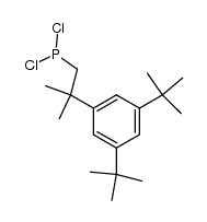 2-(3,5-di-t-butylphenyl)-2-methylpropylphosphonous dichloride结构式