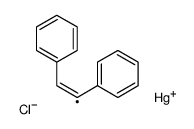 chloro(1,2-diphenylethenyl)mercury结构式