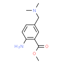 Benzoic acid, 2-amino-5-[(dimethylamino)methyl]-, methyl ester (9CI) Structure