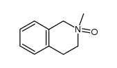 N-methyl-1,2,3,4-tetrahydroisoquinoline N-oxide结构式
