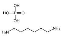 hexane-1,6-diamine,phosphoric acid结构式