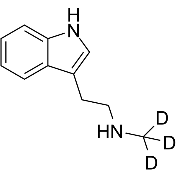 N-Methyltryptamine-d3 structure