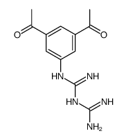 2-(3,5-diacetylphenyl)-1-(diaminomethylidene)guanidine Structure