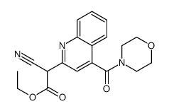 Ethyl alpha-cyano-4-(4-morpholinylcarbonyl)-2-quinolineacetate picture