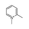 1,2-dimethylpyridin-1-ium结构式