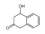 4-hydroxy-3,4-dihydro-1H-naphthalen-2-one Structure