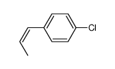 (Z)-1-(4'-chlorophenyl)prop-1-ene Structure