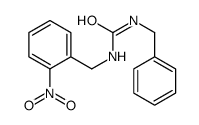 1-benzyl-3-[(2-nitrophenyl)methyl]urea Structure