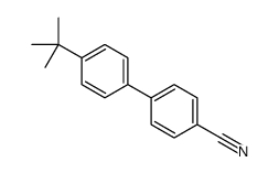 4'-TERT-BUTYL[1,1'-BIPHENYL]-4-CARBONITRILE结构式