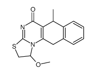 5-benzyl-3-methoxy-6-propan-2-yl-2,3-dihydro-[1,3]thiazolo[3,2-a]pyrimidin-7-one结构式