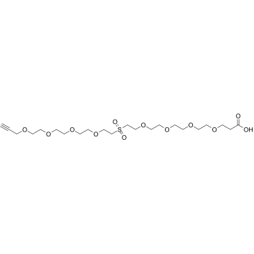 Propargyl-PEG4-Sulfone-PEG4-acid图片