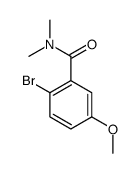 2-bromo-5-methoxy-N,N-dimethylbenzamide Structure