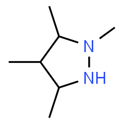 Pyrazolidine, 1,3,4,5-tetramethyl- (9CI) Structure
