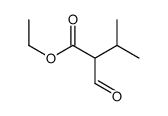 ethyl 2-formyl-3-methylbutanoate Structure