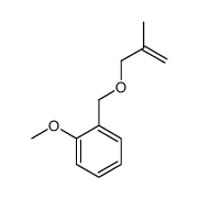 1-methoxy-2-(2-methylprop-2-enoxymethyl)benzene Structure