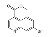 methyl 7-bromoquinoline-4-carboxylate Structure