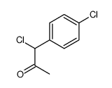 1-chloro-1-(4-chlorophenyl)propan-2-one Structure