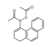 N-Acetyl-N-acetoxy-4-amino-1,2-dihydrophenanthren结构式