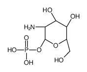 galactosamine 1-phosphate结构式