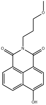 6-Hydroxy-2-(3-methoxypropyl)-1H-benzo[de]isoquinoline-1,3(2H)-dione结构式